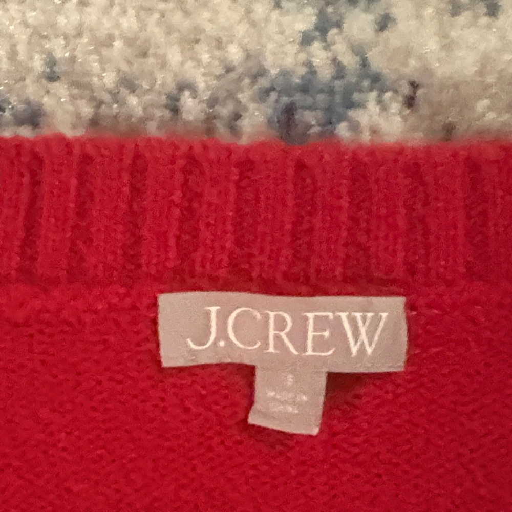 J. Crew Vibrant Red Knitwear
